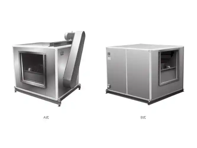 首页 产品中心 离心式箱体风机产品特点:   1,htfc-v 型柜式离心风机