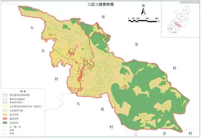 三区三线管控图
