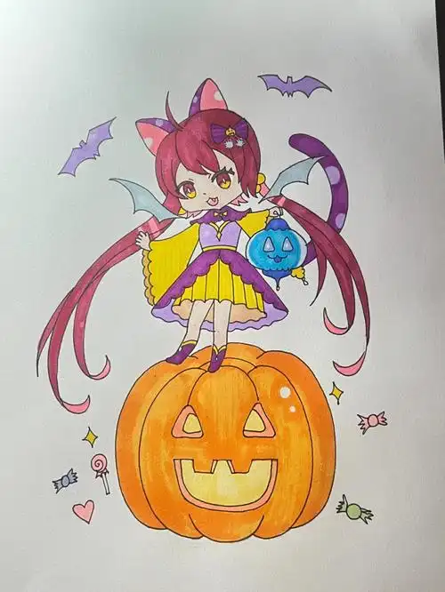 q版动漫人物绘画