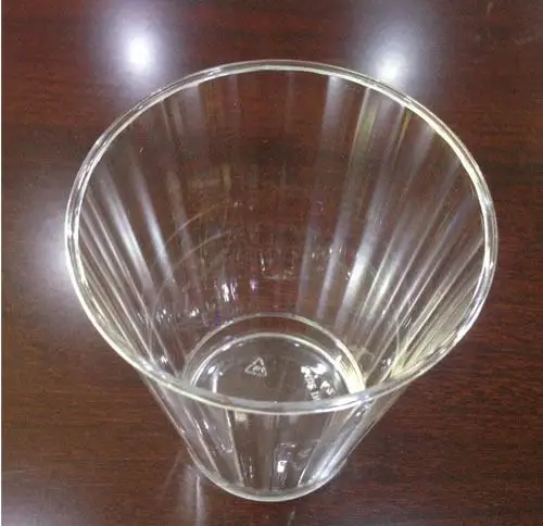 批发470ml一次性pc透明塑料水杯16oz环保大杯饮料杯.