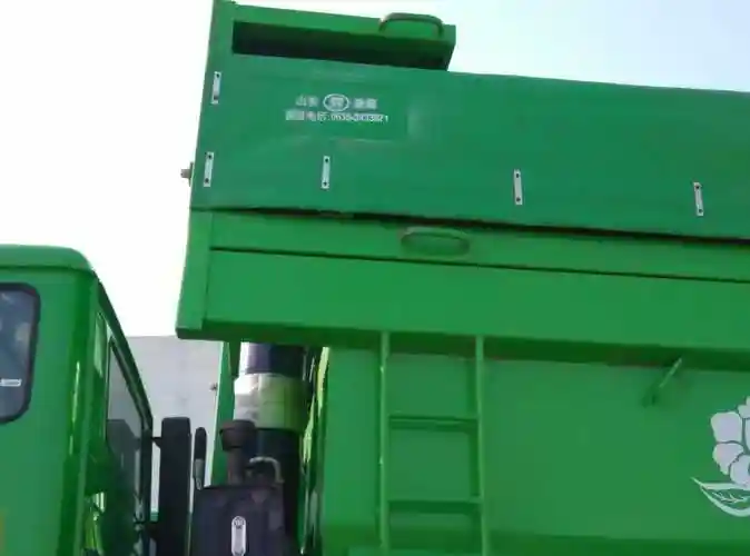 电动渣土车篷布盖