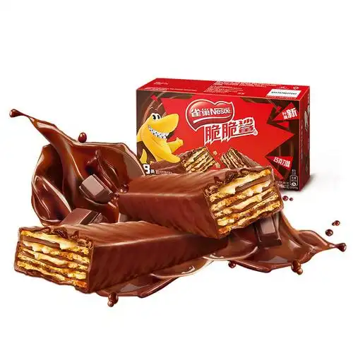 nestlé 雀巢 脆脆鲨 威化饼干 巧克力口味