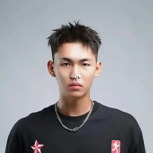 男生立体抓刺飞机头