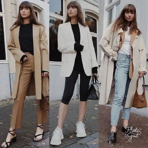 27套欧美极简风穿搭,简单却很高级,要的就是这个大气范