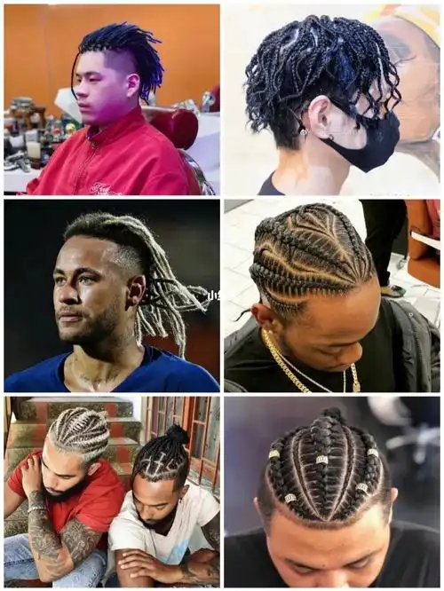 脏辫地垄沟黑人辫