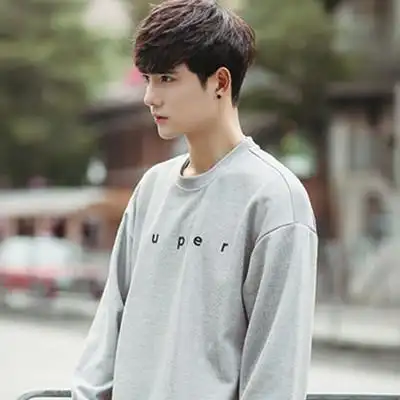 最流行的男生离子烫发型清爽时尚又显独特个性