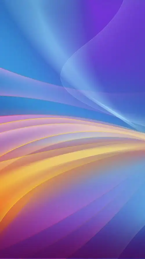 彩色几何渐变h5背景