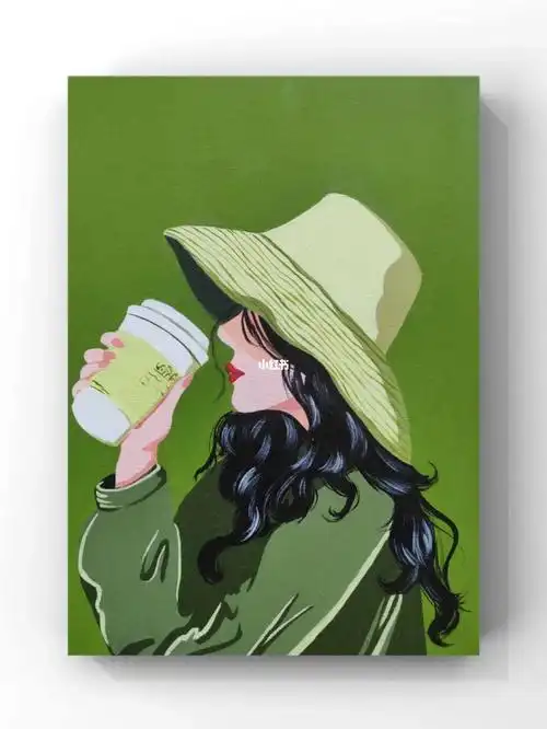 大家喜欢的绿色系女孩调色来喽