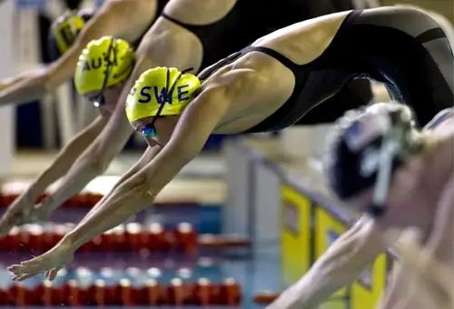 图文-短池游泳世界杯新加坡站赛况 出发线上的风景