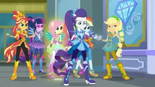 《小马宝莉》超能出击,正义联盟就是超能小马!