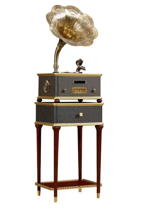 家具摄影东莞留声机经典留声机现场拍摄图