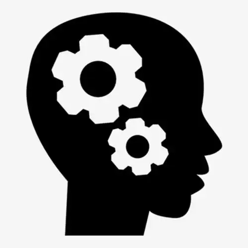 简约的思考的人赢在行动的png