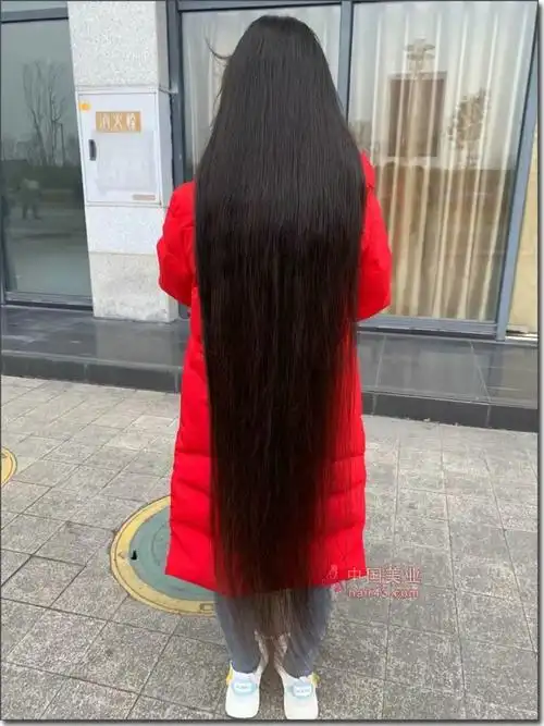 剪去大三美女12米及地长发狠狠爱李3133