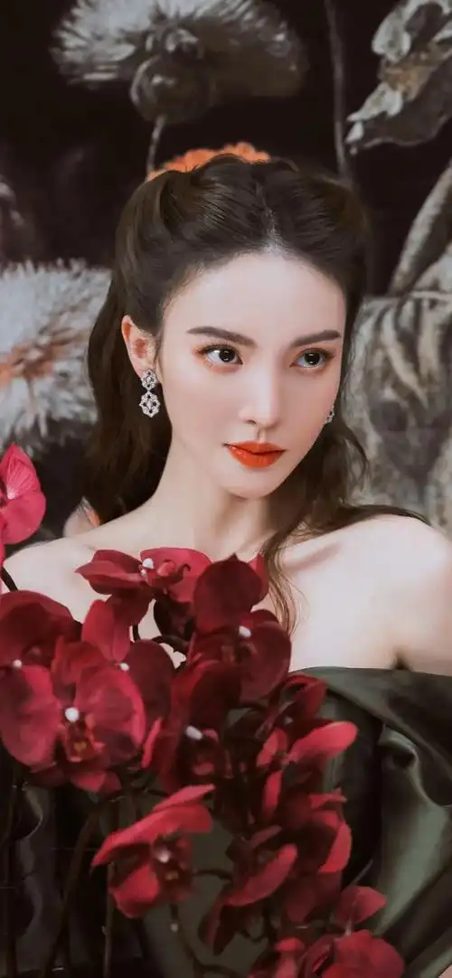 她就是被誉为"美女系列壁纸"的金晨.