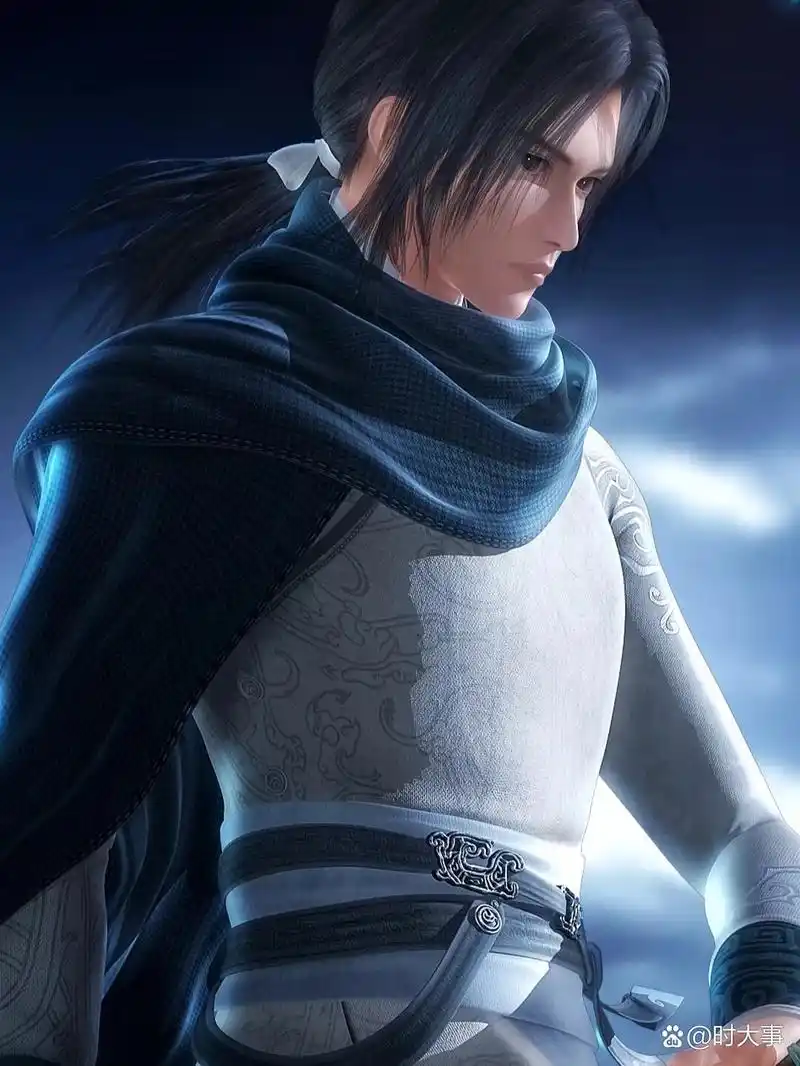 动漫《天行九歌》剑圣盖聂壁纸 盖聂 青年时期 盖聂在《天行九歌》中