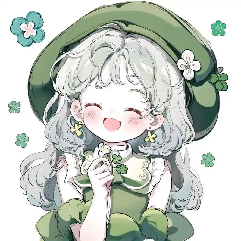 极简头像|四叶草闺蜜头像第二期