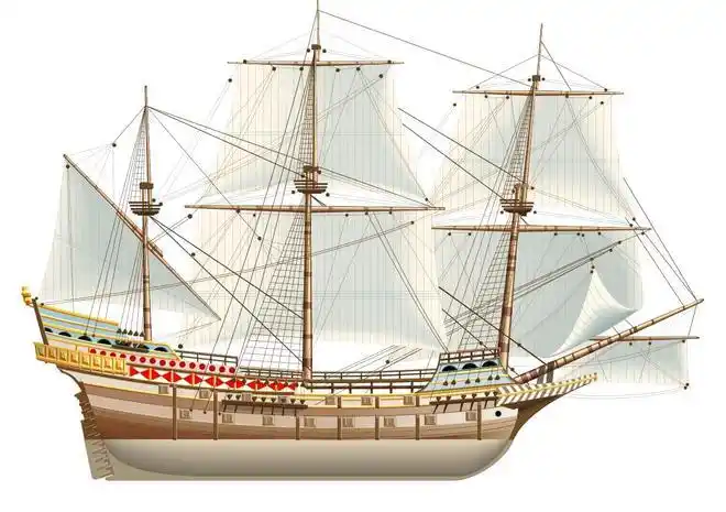 被称为"宝船"的西班牙大帆船,曾是15世纪海权兴盛的象征