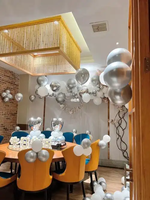包间生日布置