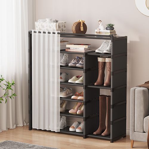 鞋柜子简易门口家用室内好看收纳卧室宿舍防尘经济型鞋架新款2022