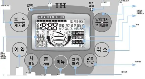 急求:韩国福库cuckoo crp-hfs0611fb电饭煲的中文说明书