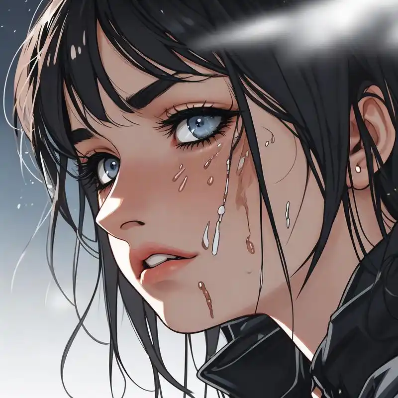 92伤感女生哭泣头像00