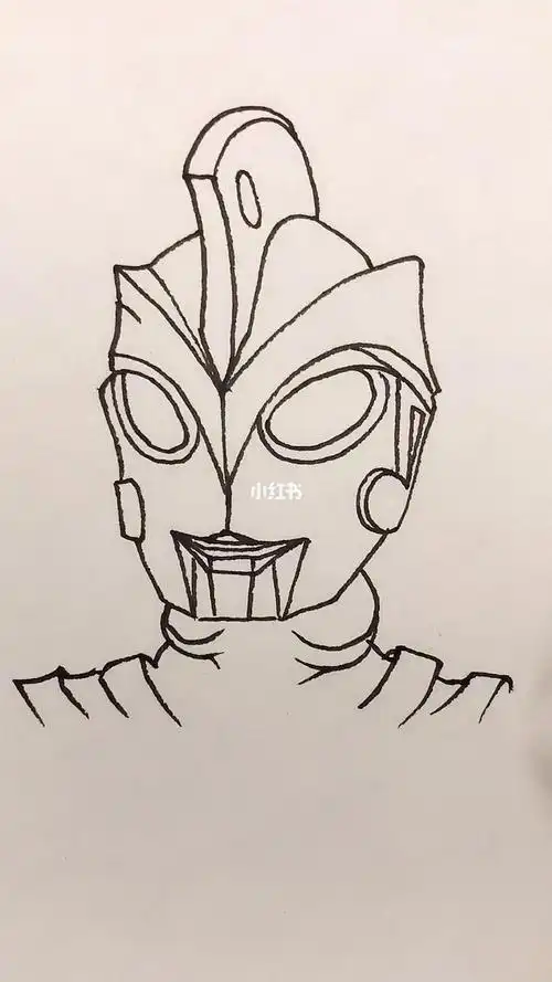 艾斯奥特曼小林简笔画视频