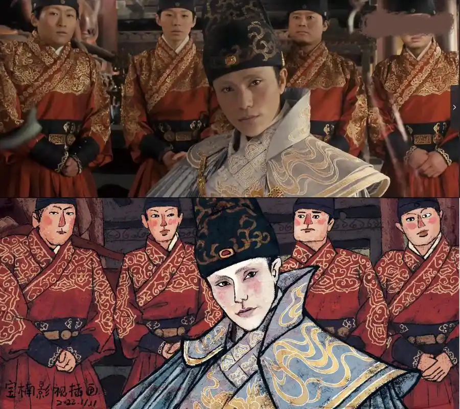 《龙门飞甲》——陈坤#电影推荐 #陈坤#电影插画 #龙门飞甲 - 抖音