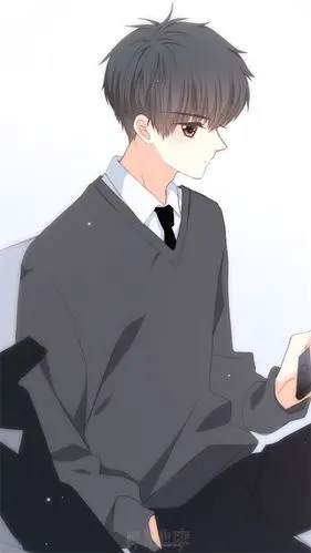 怦然心动漫画二次元男神江应怜单人图片手机壁纸大全