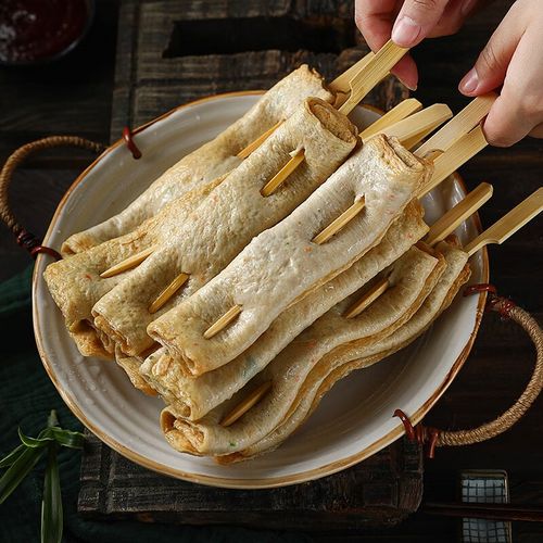 崔奶奶鱼饼串 韩式部队火锅日式关东煮 综合海鲜饼甜不辣串小吃零食