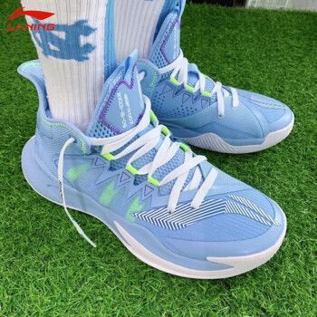 lining李宁篮球鞋男鞋暴风3代耐磨减震透气篮球外场鞋运动鞋