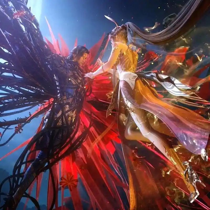 斗罗大陆动漫头像/小舞献祭/三舞绝美爱情 兄弟姐妹们 我一整个哭死