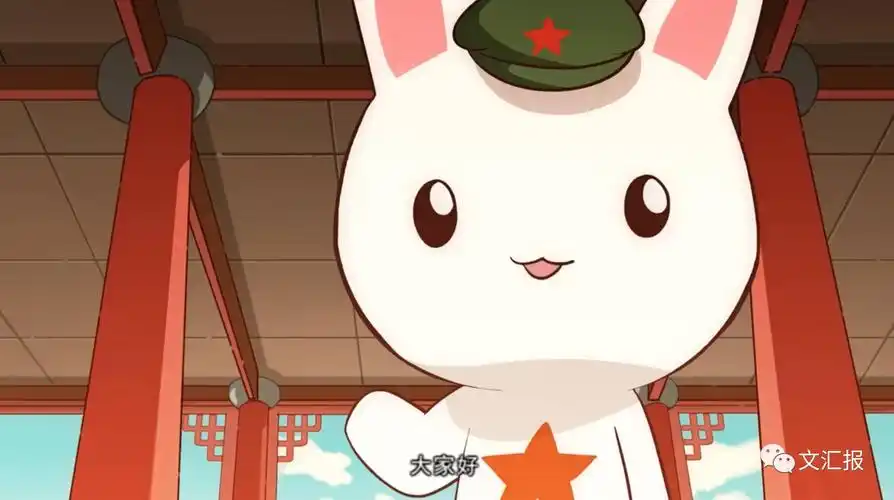 没错,就是这只头戴军帽,时而卖萌时而腹黑的兔子,来自《那年那兔那些