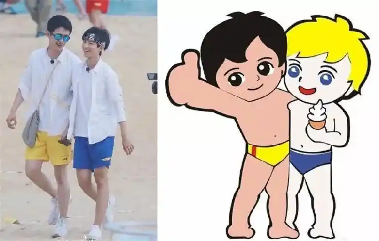 海尔兄弟穿衣服了网友穿上衣服不认识了