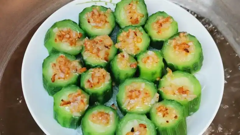 蒜蓉蒸丝瓜