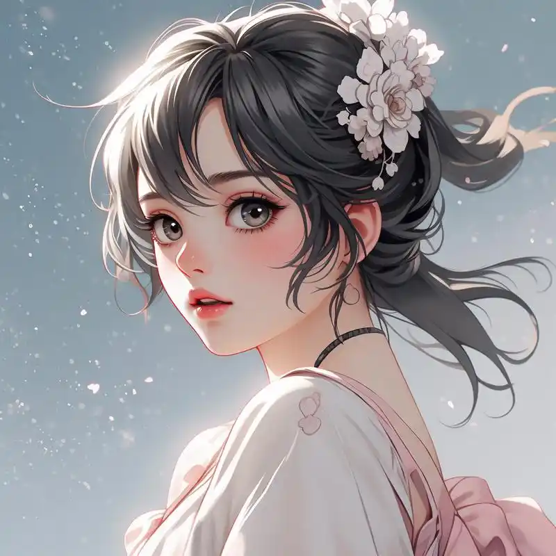 动漫女生头像,仙气可爱,快来领取呀!