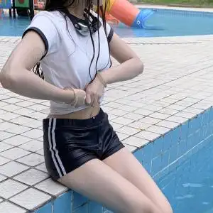 游泳衣女可爱日系死库水分体保守学生运动小胸遮肚显瘦泡温泉泳装