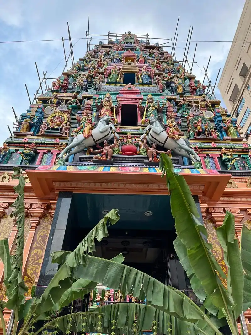 干净又卫生的印度庙.