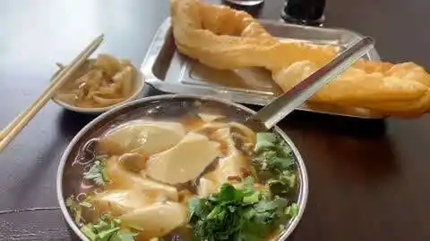 早餐老豆腐油条 7.