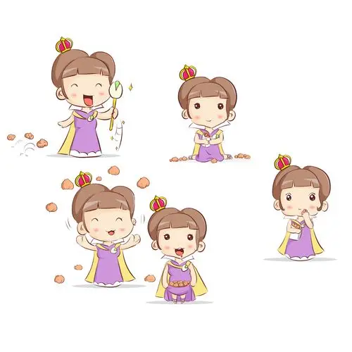 根据天猫店铺的销售产品和已有的企业卡通设计漫画人物-卡通形象设计