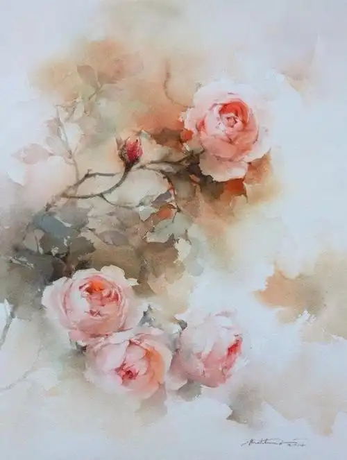 水彩-堆糖,美好生活研究所