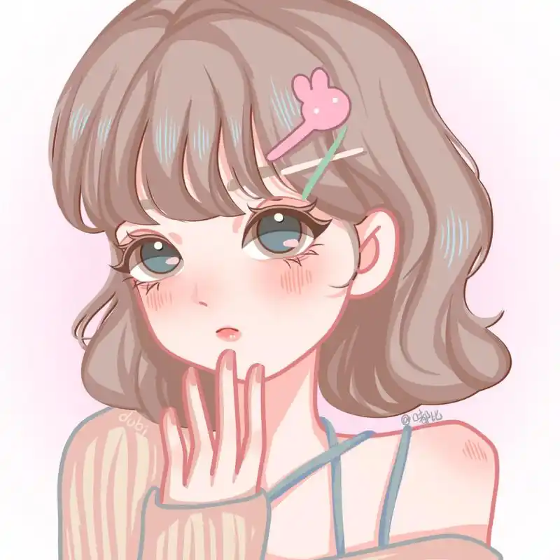 近期卡通美女子合集  9315头像9315临摹9215二改商用