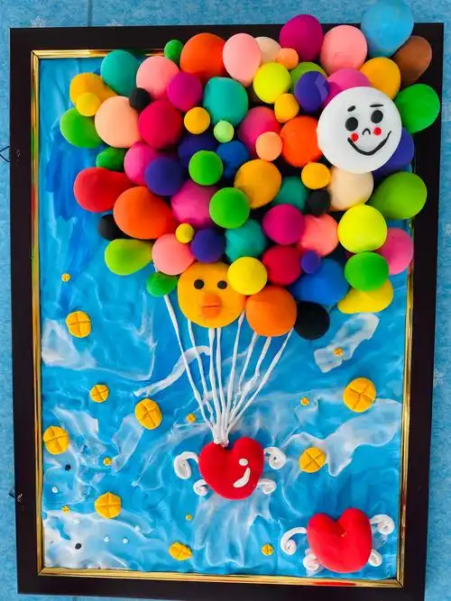 『奇妙粘土 创意无限』—— 会川幼儿园教师黏土画创作展