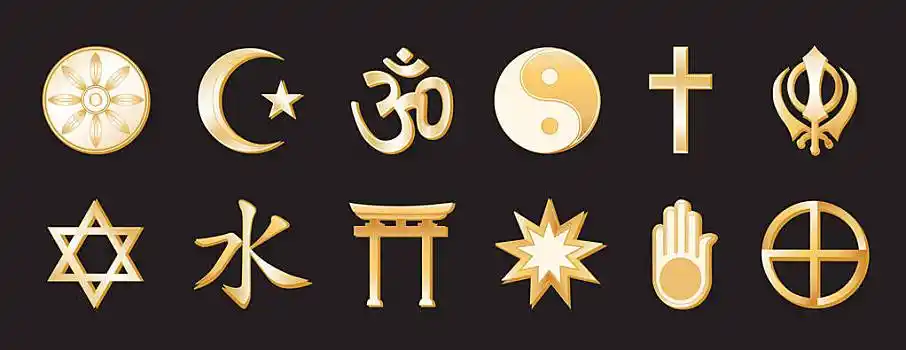 宗教,世界,金色,象征,黑色,隔绝,黑色背景,背景,上面,左边,佛教