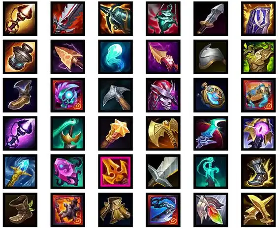 测试服装备图标更新,你还认得出来吗?-英雄联盟官方网站-腾讯游戏