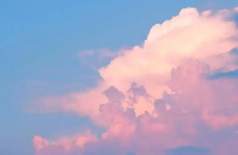 这样的云朵是真的唯美