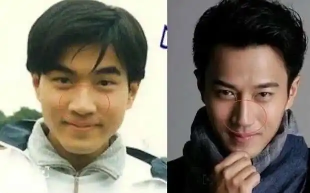 刘恺威被嘲整容后才比魏大勋帅,他晒儿时旧照力证长相纯天然