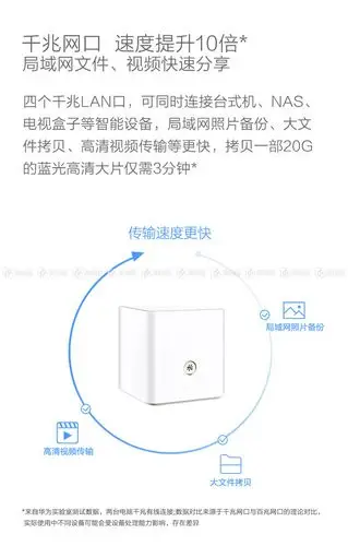 华为huawei 荣耀无线路由器 ws851