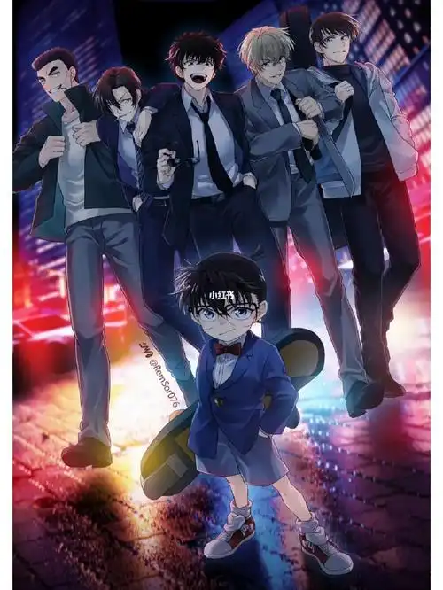 名柯  #名侦探柯南  #警校五人组  #柯南  啊啊啊!警校五人组好帅 !!