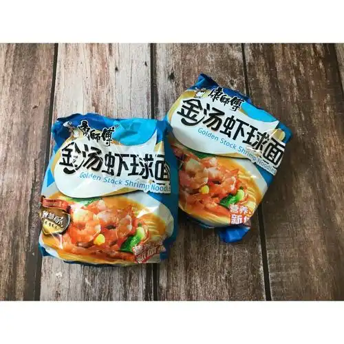 康师傅金汤虾球面