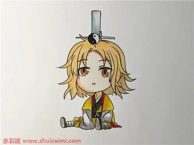 王权富贵怎么画的简笔画